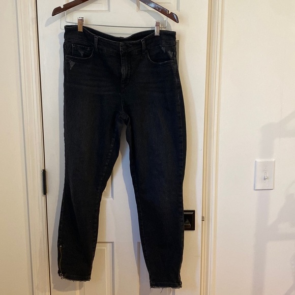 NYDJ Denim - Not Your Daughter’s Jeans in black, skinny cut. Size 10